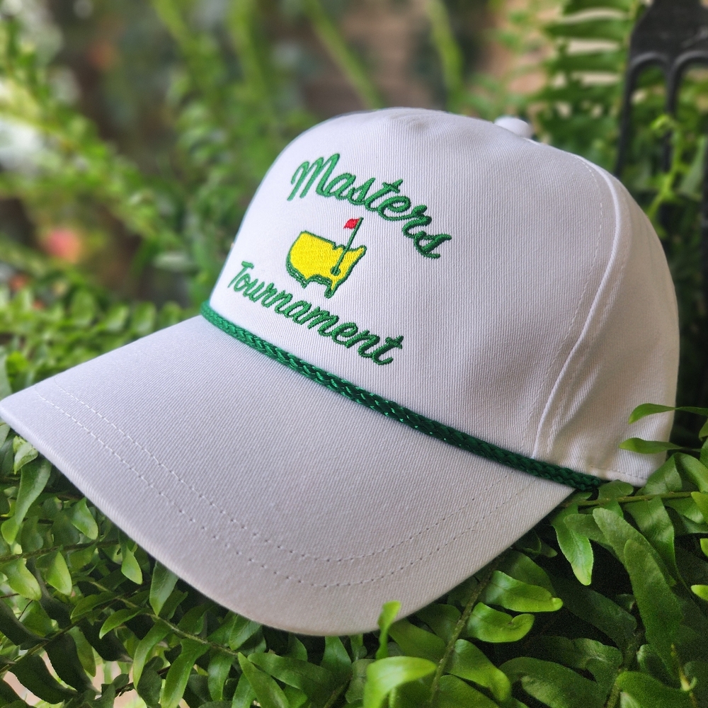 NWT MASTERS tournament 2025 exclusive White Rope HAT